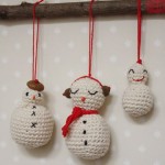 TDN – Bonhommes de Neige en Crochet – 25 Decembre