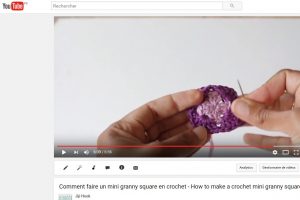 Tuto vidéo : faire un granny square en crochet