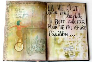 artjournal, diy artjournal, mixed media, creativite, journal creatif, carnet creatif