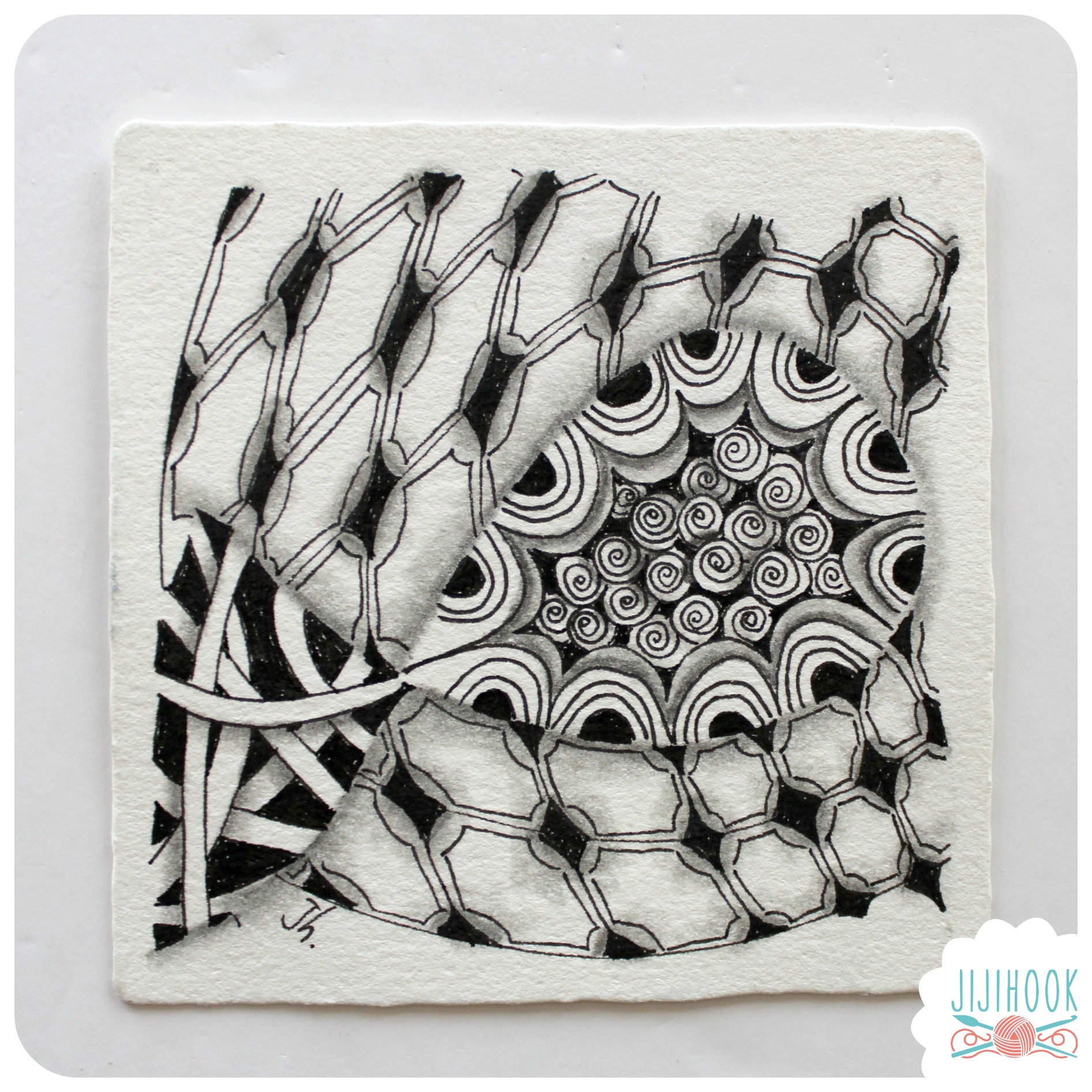 Quelle est la différence entre le "doodle" et le Zentangle® ? Jiji Hook
