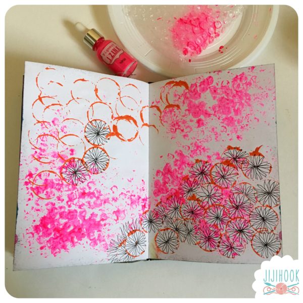 PicJournal 6 Masking tape et collage Jiji Hook